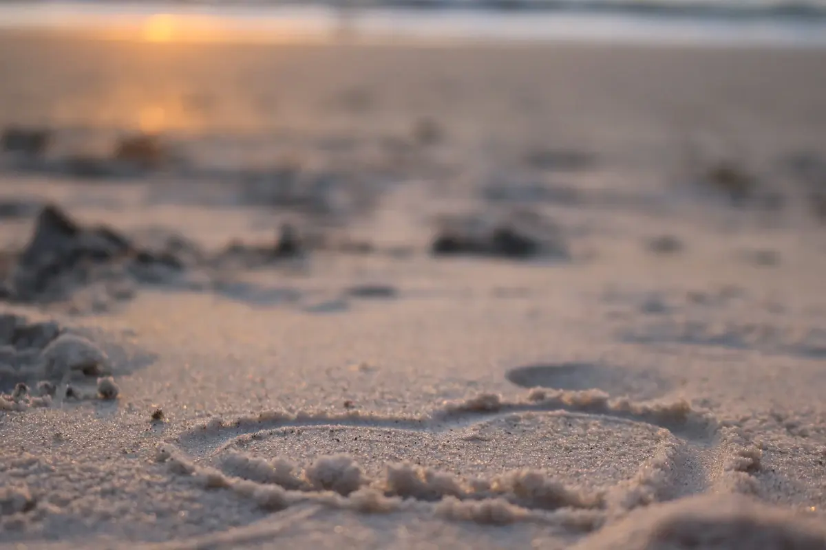 Sonnenuntergang am Strand