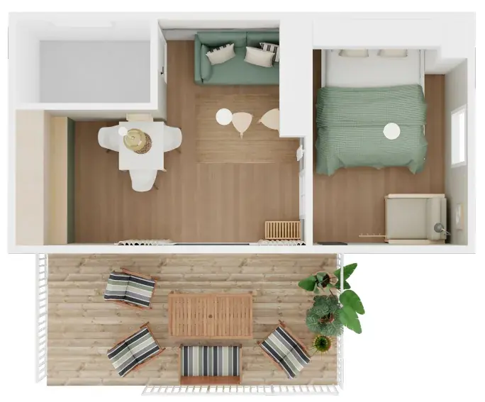 Grundriss Premium Bungalow